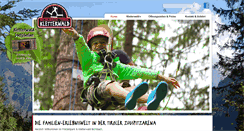 Desktop Screenshot of kletterwald-bichlbach.at